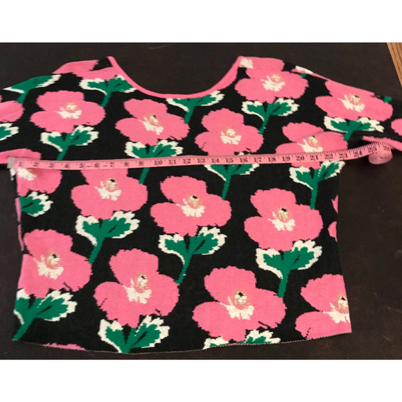 Anthropologie Daily Practice Hazy Daze Sweater Floral Pattern - Picture 8 of 10